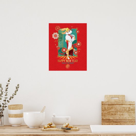LOONEY TUNES™ | Lola Jahr des Kaninchens Poster (Küche)