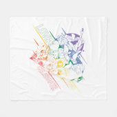 LOONEY TUNES™ - Love and Celebrate Fleecedecke (Vorderseite (Horizontal))