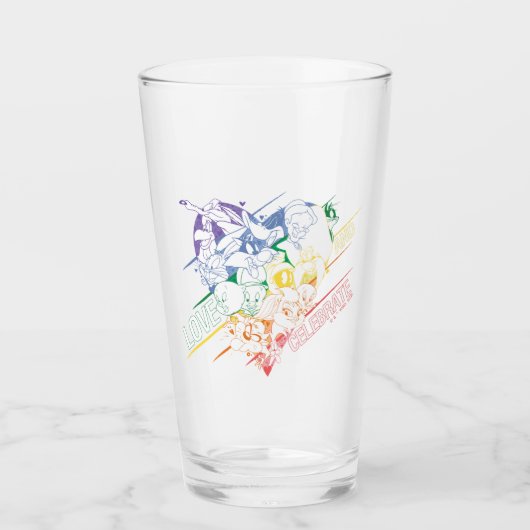 LOONEY TUNES™ - Love and Celebrate Glas (Vorderseite)