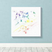 LOONEY TUNES™ - Love and Celebrate Leinwanddruck (Insitu (Holzboden))