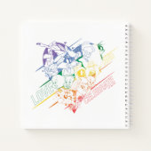 LOONEY TUNES™ - Love and Celebrate Notizblock (Rückseite)