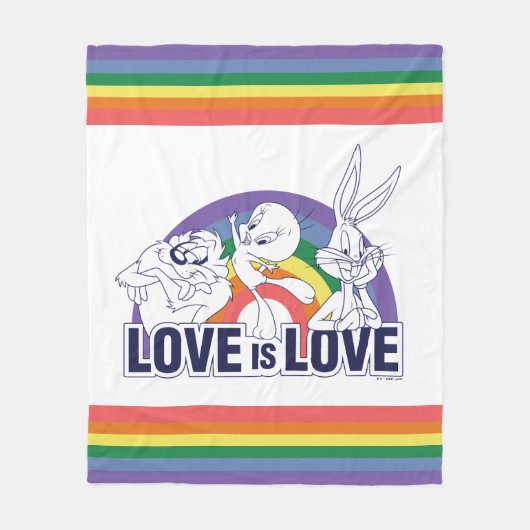 LOONEY TUNES™ - Love Is Love Fleecedecke (Vorderseite)