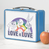 LOONEY TUNES™ - Love Is Love Metall Brotdose (Beispiel)