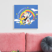 LOONEY TUNES™ - Love Yourself Pride Badge Leinwanddruck (Insitu (Wohnzimmer))
