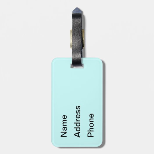 LOONEY TUNES™ Nerds - alles in Ordnung für mich Gepäckanhänger (Rückseite vertikal)