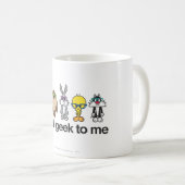 LOONEY TUNES™ Nerds - alles in Ordnung für mich Zweifarbige Tasse (VorderseiteRechts)