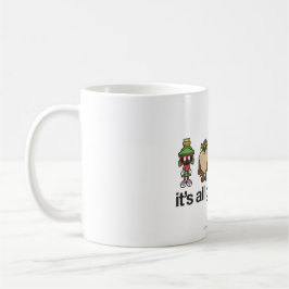 LOONEY TUNES™ Nerds - alles in Ordnung für mich Zweifarbige Tasse