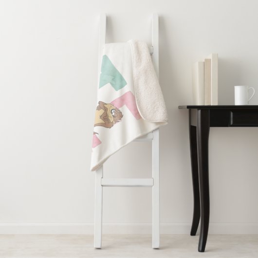 LOONEY TUNES™ Niedliche Aquarellmarke Sherpadecke (Beispiel)