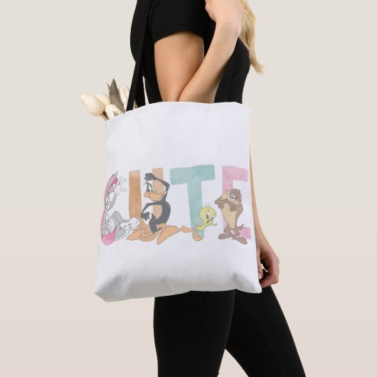LOONEY TUNES™ Niedliche Aquarellmarke Tasche (Von Nahem)