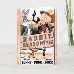 LOONEY TUNES™ Rabbit Seasoning Karte