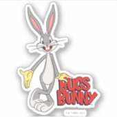 LOONEY TUNES™ Retro-Lachen | BUGS BUNNY™ Aufkleber (Vorderseite)