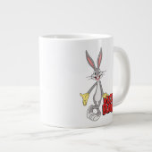 LOONEY TUNES™ Retro-Lachen | BUGS BUNNY™ Jumbo-Tasse (Vorderseite Rechts)