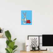 LOONEY TUNES™ Retro-Lachen | BUGS BUNNY™ Poster (Heimbüro)
