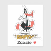 LOONEY TUNES™ Retro-Lachen | DAFFY DUCK™ Aufkleber (Blatt)