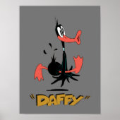 LOONEY TUNES™ Retro-Lachen | DAFFY DUCK™ Poster (Vorne)
