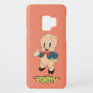 LOONEY TUNES™ Retro-Lachen   Porky Pig Case-Mate Samsung Galaxy S9 Hülle