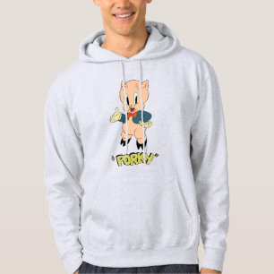 LOONEY TUNES™ Retro-Lachen   Porky Pig Hoodie