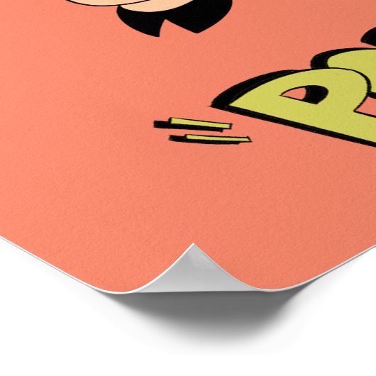 LOONEY TUNES™ Retro-Lachen | Porky Pig Poster (Ecke)