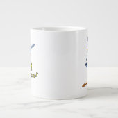 LOONEY TUNES™ Retro-Lachen | ROAD RUNNER™ Jumbo-Tasse (Vorderseite)