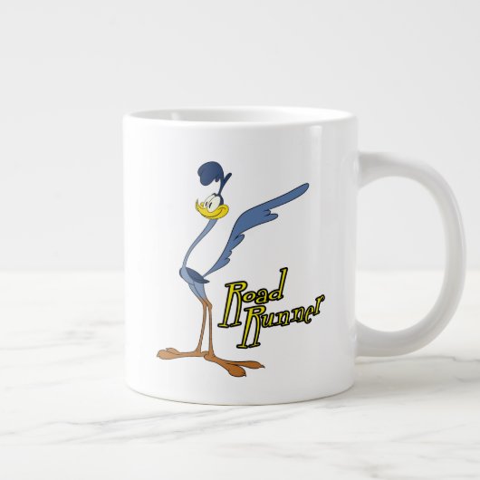 LOONEY TUNES™ Retro-Lachen | ROAD RUNNER™ Jumbo-Tasse (Rechts)