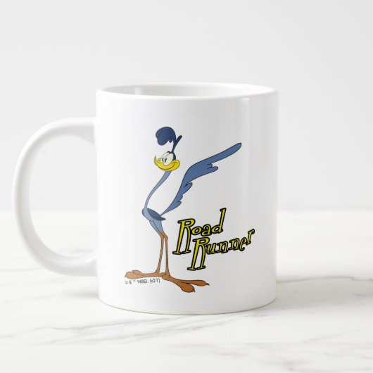 LOONEY TUNES™ Retro-Lachen | ROAD RUNNER™ Jumbo-Tasse (Links)