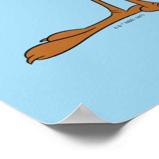 LOONEY TUNES™ Retro-Lachen | ROAD RUNNER™ Poster (Ecke)