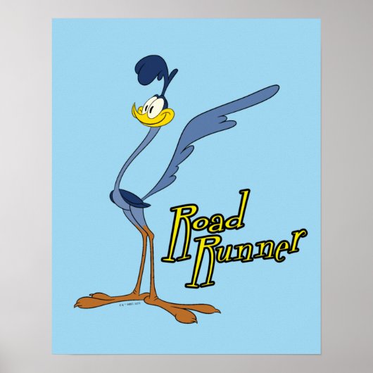 LOONEY TUNES™ Retro-Lachen | ROAD RUNNER™ Poster (Vorne)