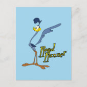 LOONEY TUNES™ Retro-Lachen | ROAD RUNNER™ Postkarte (Vorderseite)