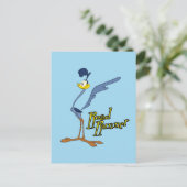 LOONEY TUNES™ Retro-Lachen | ROAD RUNNER™ Postkarte (Stehend Vorderseite)