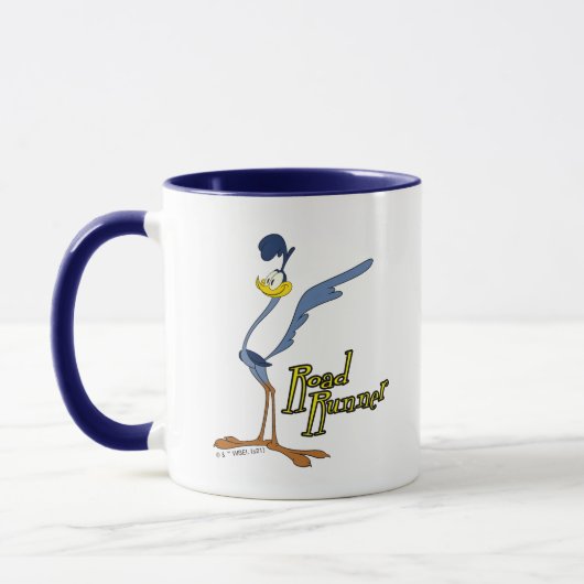 LOONEY TUNES™ Retro-Lachen | ROAD RUNNER™ Tasse (Links)