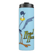 LOONEY TUNES™ Retro-Lachen| ROAD RUNNER™ Thermosbecher (Vorderseite)