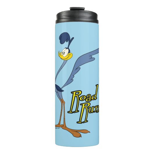 LOONEY TUNES™ Retro-Lachen| ROAD RUNNER™ Thermosbecher (Vorderseite)