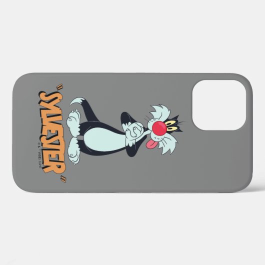 LOONEY TUNES™ Retro-Lachen | SYLVESTER™ Case-Mate iPhone Hülle (Rückseite (Horizontal))