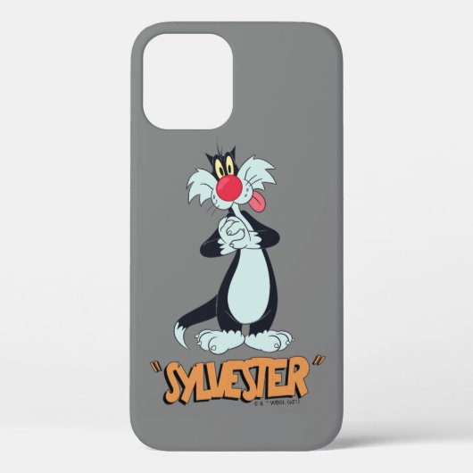 LOONEY TUNES™ Retro-Lachen | SYLVESTER™ Case-Mate iPhone Hülle (Rückseite)