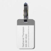 LOONEY TUNES™ Retro-Lachen| SYLVESTER™ Gepäckanhänger (Rückseite vertikal)