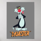 LOONEY TUNES™ Retro-Lachen | SYLVESTER™ Poster (Vorne)