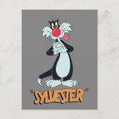LOONEY TUNES™ Retro-Lachen | SYLVESTER™ Postkarte (Vorderseite)