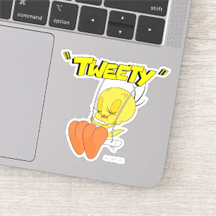 LOONEY TUNES™ Retro-Lachen   TWEETY™ Aufkleber