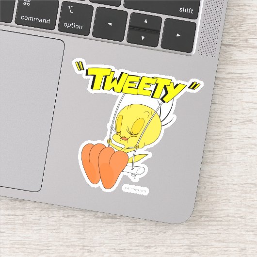 LOONEY TUNES™ Retro-Lachen | TWEETY™ Aufkleber (Detail)