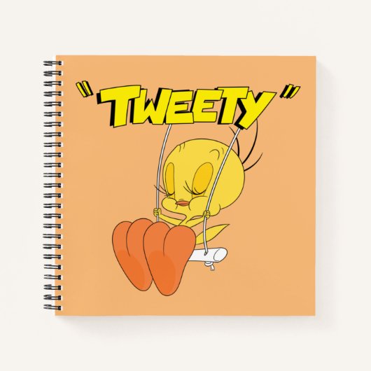 LOONEY TUNES™ Retro-Lachen | TWEETY™ Notizblock (Vorderseite)
