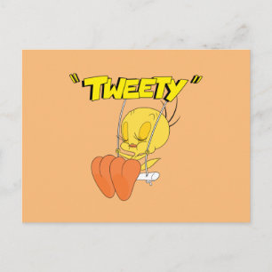LOONEY TUNES™ Retro-Lachen   TWEETY™ Postkarte