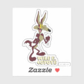 LOONEY TUNES™ Retro-Lachen | WILE E. COYOTE™ Aufkleber (Blatt)