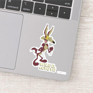 LOONEY TUNES™ Retro-Lachen   WILE E. COYOTE™ Aufkleber