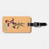 LOONEY TUNES™ Retro-Lachen| WILE E. COYOTE™ Gepäckanhänger (Vorderseite horizontal)