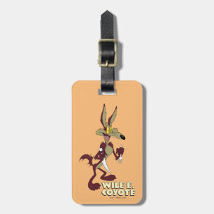 LOONEY TUNES™ Retro-Lachen  WILE E. COYOTE™ Gepäckanhänger