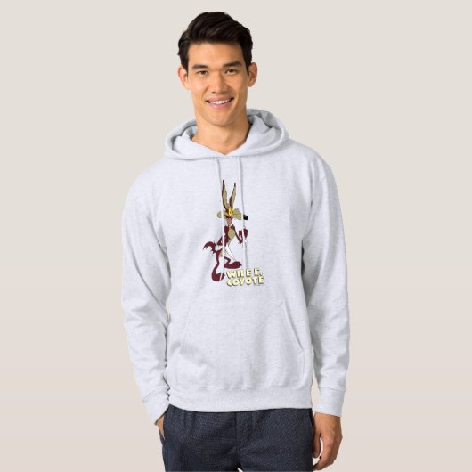 LOONEY TUNES™ Retro-Lachen| WILE E. COYOTE™ Hoodie (Vorne ganz)