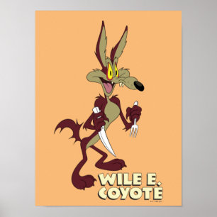 LOONEY TUNES™ Retro-Lachen   WILE E. COYOTE™ Poster