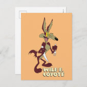 LOONEY TUNES™ Retro-Lachen | WILE E. COYOTE™ Postkarte (Vorne/Hinten)