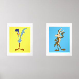 LOONEY TUNES™ ROAD RUNNER™ & WILE E. COYOTE™ BILDERWAND SETS