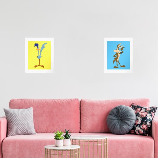 LOONEY TUNES™ ROAD RUNNER™ & WILE E. COYOTE™ BILDERWAND SETS (Wohnzimmer)